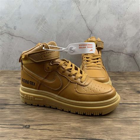 nike air force 1 wheat replica|gore tex air force 1.